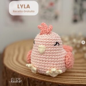 Receita de amigurumi gratuita - Lyla a Passarinha