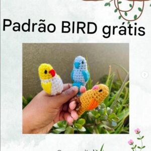Receita de amigurumi gratuita - Passarinhos