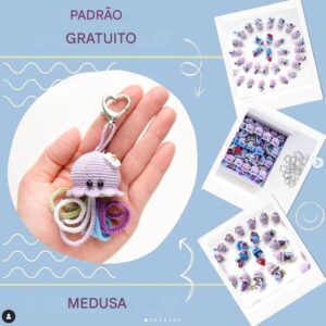 Receita de amigurumi gratuita - Polvinho