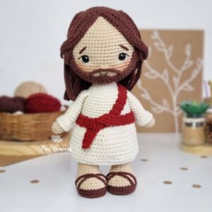 Receita de amigurumi em PDF  - Querido Jesus