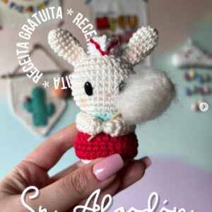Receita de amigurumi gratuita - Coelho Sr Algodon