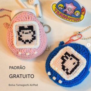 Receita de amigurumi gratuito - Tamagochi