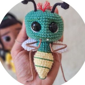 Receita de Amigurumi em pdf - Ray , o Vagalume