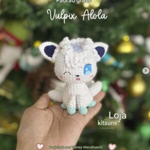 Receita de amigurumi gratuita - Vulpix