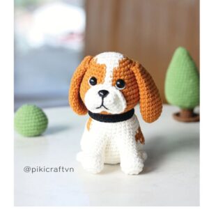 Receita de amigurumi em PDF - Cavalier