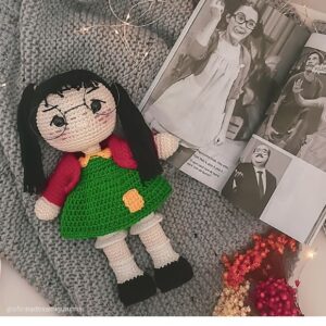 Receita de amigurumi em PDF - Chiquinha