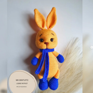 Receita de amigurumi gratuita - Coelho