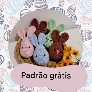 Receita de amigurumi gratuita - Coelhinhos