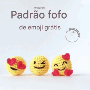 Receita de amigurumi gratuita - Emoji