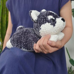Receita de amigurumi em PDF - Husk