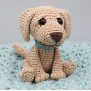 Receita de amigurumi em PDF - Labrador