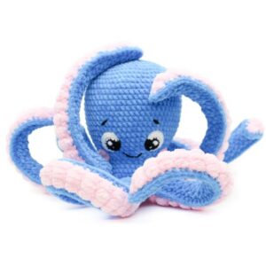 Receita de amigurumi em PDF - Polvo