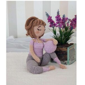 Receita de amigurumi em PDF - Nina Pilates