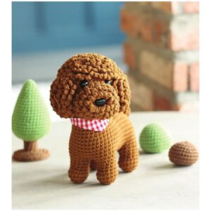 Receita de amigurumi em PDF - Lucas o Poodle Toy