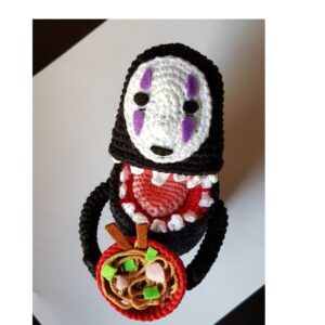 Receita de amigurumi em PDF - No Face