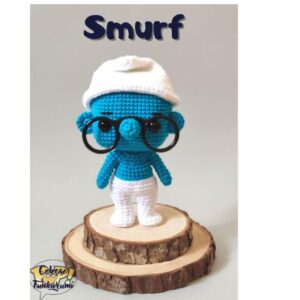 Receita de amigurumi em PDF - Smurf