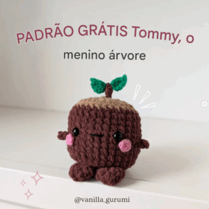 Receita de amigurumi gratuita - Tommy a arvorezinha