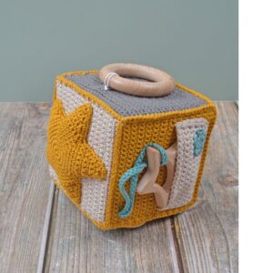 Receita de amigurumi em PDF - Cubo de atividades