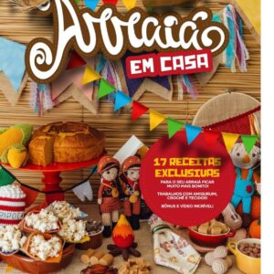 Receita de amigurumi em PDF - Arraia em casa