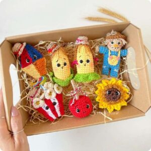 Receita de amigurumi em PDF - Ebook Festa Junina