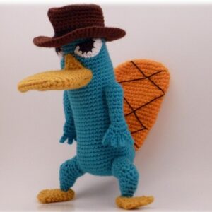 Receita de amigurumi em PDF - Perry o Ornitorrinco