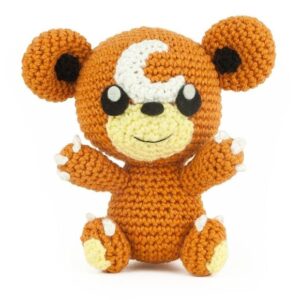 Receita de amigurumi em PDF - Teddiursa