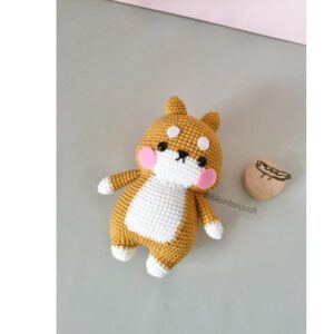 Receita de amigurumi em PDF - Yuta Cachorro