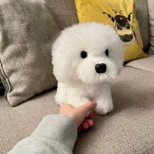 Receita de amigurumi em PDF - Bichon Frisé