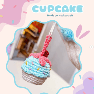 Receita de amigurumi gratuito - Cupcake