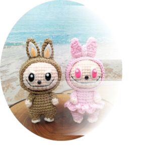 Receita de amigurumi em PDF - Labutu