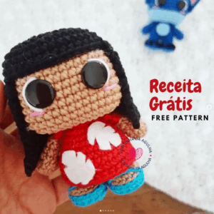 Receita de amigurumi gratuita - Lilo