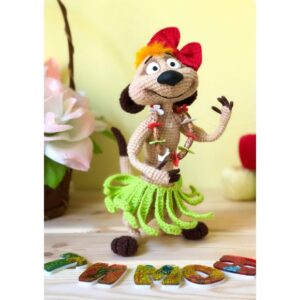 Receita de amigurumi em PDF - Timão - O Rei Leão