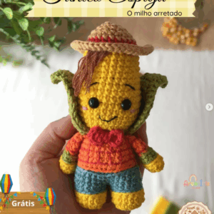 Receita de amigurumi gratuita - Tunico Espiga