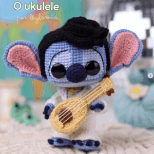 Receita de amigurumi gratuita - Ukelele