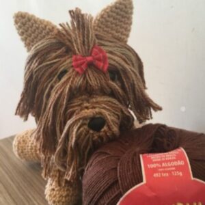 Receita de amigurumi em PDF - Yorkshire