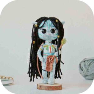 Receita de amigurumi em PDF - Avatar