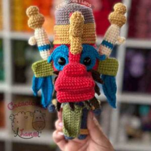 Receita de amigurumi em PDF - Ehecati - O Deus do Vento
