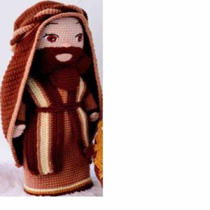 Receita de amigurumi em PDF - José