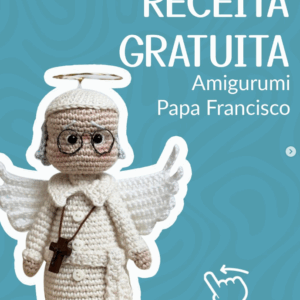 Receita de amigurumi gratuita - Papa Francisco