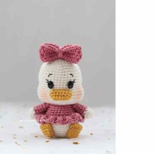 Receita de amigurumi em PDF - Patinha Bebê