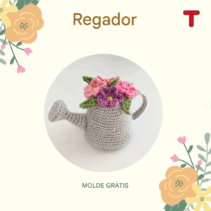 Receita de amigurumi gratuita - Regador
