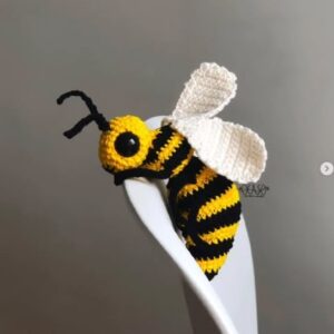 Receita de amigurumi gratuita - Abelha