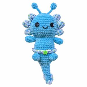 Receita de amigurumi em PDF - Axoloti Alienígena