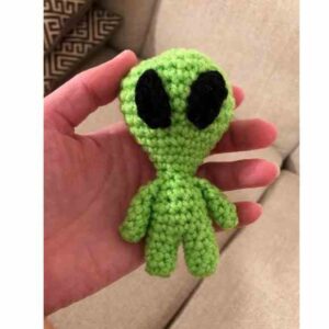 Receita de amigurumi em PDF - Amigurumi Alien