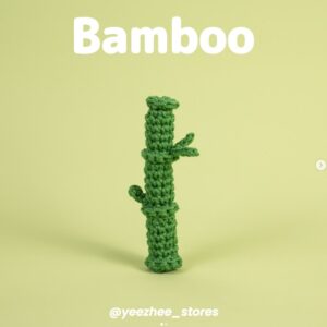 Receita de amigurumi gratuita - Bamboo