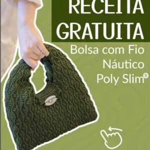 Receita de crochê gratuita - Bolsa