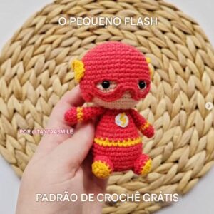 Receita de amigurumi gratuita - Flash