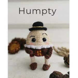Receita de amigurumi em PDF - Humpty Dumpty