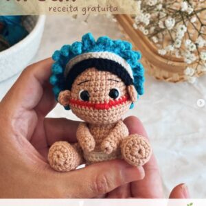 Receita de amigurumi gratuita - Indio Aruan
