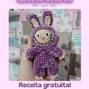Receita de amigurumi gratuito - Labutu